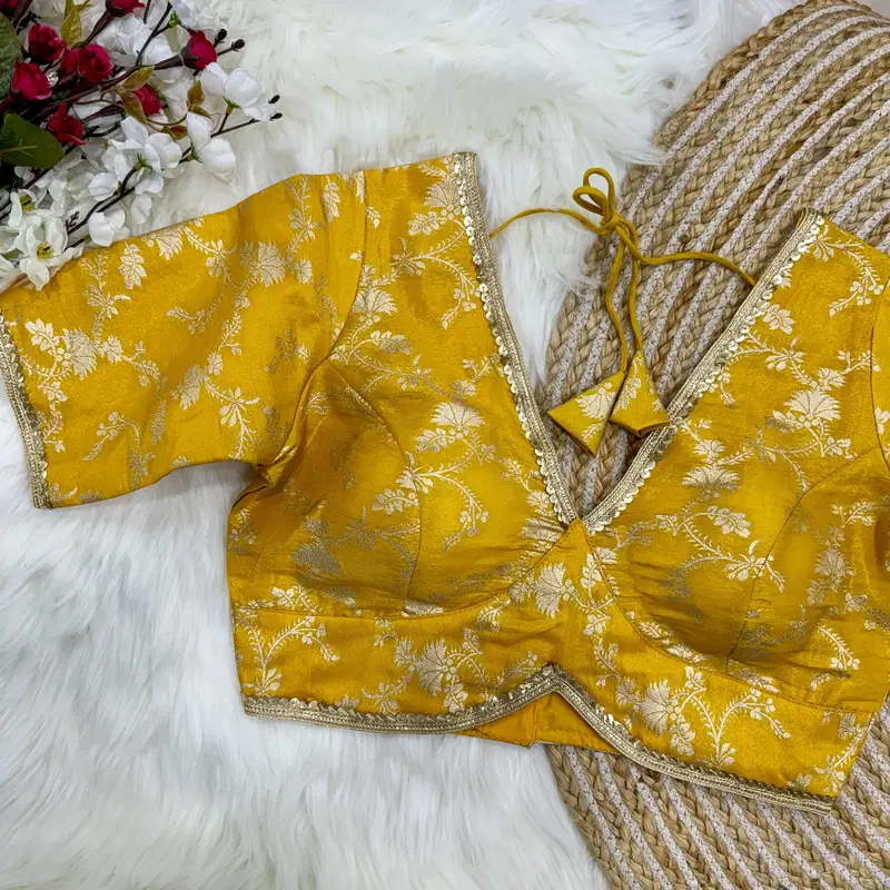 Rk Blouse Designer Banarasi Silk Blouse Wholesalers In Delhi
